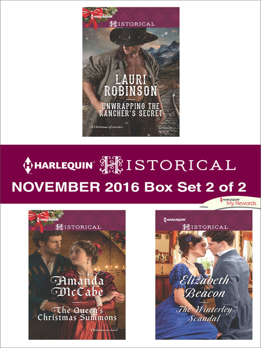 Title details for Harlequin Historical November 2016, Box Set 2 of 2 by Lauri Robinson - Available